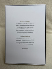 Holy Bible : ESV Compact Bible TruTone, Brown, Red Letter Edition