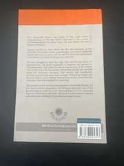 Self-Realization: The Life and Teachings of Bhagavan Sri Ramana Maharshi