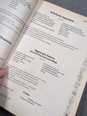 1987 The Complete Start-Your-Meal Cookbook Johna Blinn Speedy Gourmet Library