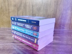Love Inspired Suspense Larger Print Lot 5 Books Margaret Daley Susan Sleeman Len