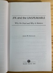 JFK And The Unspeakable by **James Douglas*Autographed* 2nd Print Hardcover DJ