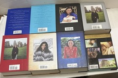 Outlander Novels Lot of 8 Diana Gabaldon Breath Fiery Cross Drums Of Autumn HCDJ