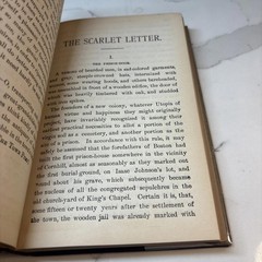 The Scarlet Letter by Nathaniel Hawthorne 1920s-1930s A.L. Burt Company