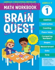 Brain Quest Math Workbook: 1st Grade – paperback Workman Publishing
