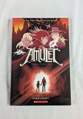 Amulet Box Set Books 1-7 Kazu Kibuishi Collection Graphix Scholastic Box Sleeve