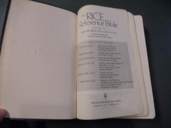 RICE Reference Bible/KJV/Red-Letter (Hardcover)