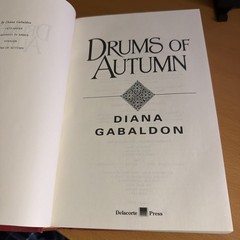 First Edition 1st Printing Drums of Autumn by Diana Gabaldon Outlander #4