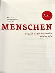 MENSCHEN SECHSBANDIGE AUSGABE: ARBEITSBUCH A2.1 with Audio CD 💎MINT