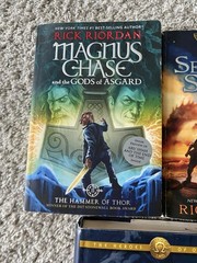 Lot Of 5 Rick Riordan Series Books Heroes of Olympus Kane Chronicles Magnus Chas