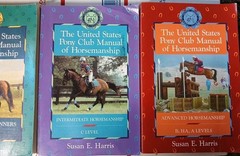 USPC Manual of Horsemanship Books 1 2 3 Set – United States Pony Club