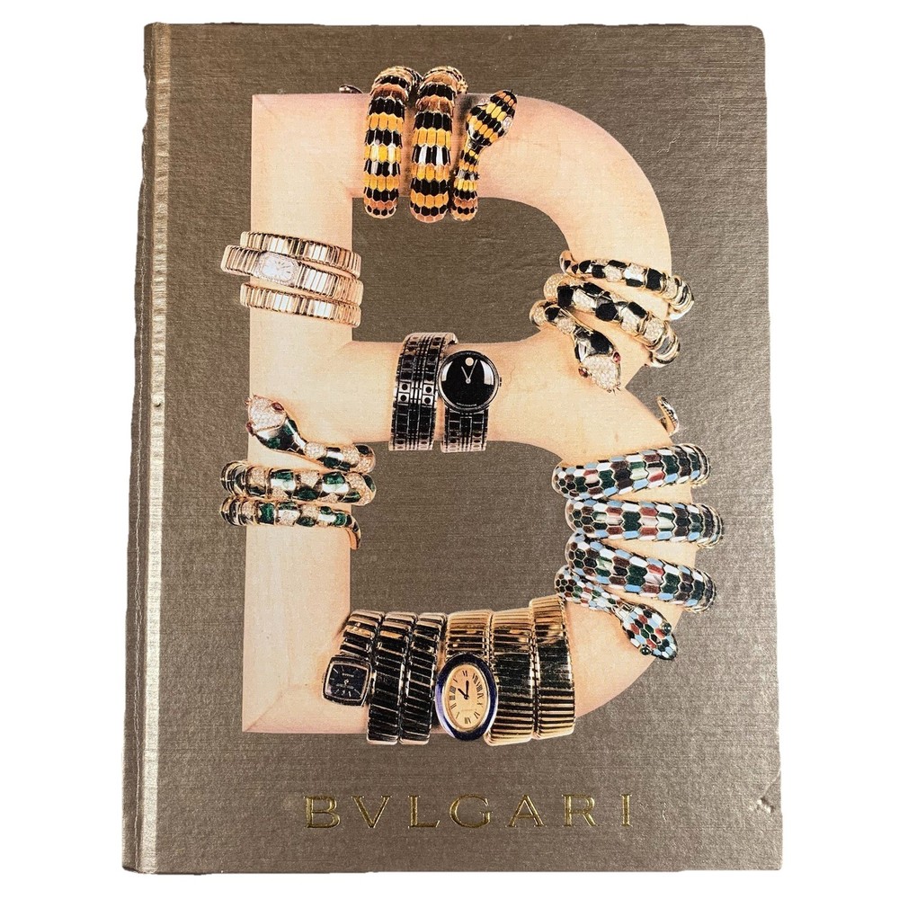 BVLGARI Historical Archive Hardcover Bulgari Gold 1920s To 2000s Coffee Book
