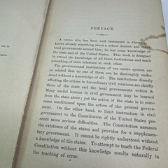 Our Government How it Grew What it Does How it Does it Jesse Macy 1891 Antique