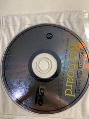 Absolute Beginners Keyboard Book w/ SEALED DVD 2002 Amsco
