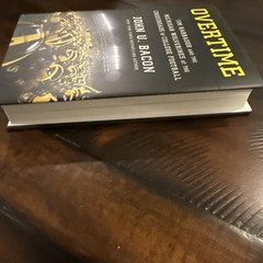 SIGNED Overtime: Jim Harbaugh and the Michigan Wolverines By John U. Bacon