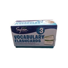 Sylvan Learning Grade 3 Vocabulary Flashcards 240 Cards – Complete EUC