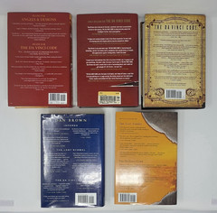 Robert Langdon Series Dan Brown Lot of 5 Hardcover Books Complete Set