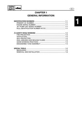 YAMAHA WaveRunner XL800 Service Manual – FIXED – FRONT & BACK – XL FOLDOUT PAGES