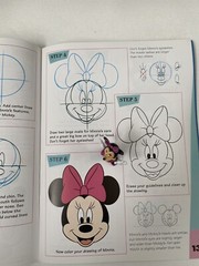 Learn to Draw Disney’s Mickey Mouse AND Mickey and Minnie 2.5 in PVC toy figures