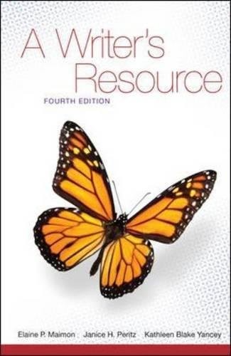 A Writer’s Resource, 4th Edition