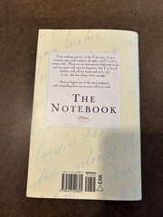SIGNED!!! The Notebook by Nicholas Sparks (Hardcover) 1st Edition, 1st Print