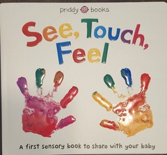 Priddy Books See, Touch, Feel Board Book Sensory Tactile for Under 2 Years
