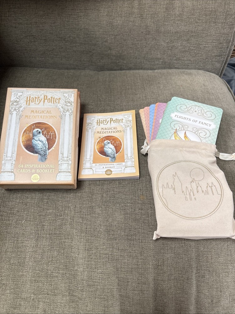 HARRY POTTER~ Magical Meditations: 64 Inspirational Cards *LIKE NEW*