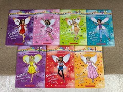 Daisy Meadows : Complete 1-7 Set Rainbow Magic Paperback Books – Good