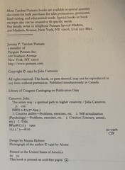 Julia Cameron The Artists Way Paperback A Spiritual Path to Higher Creativity