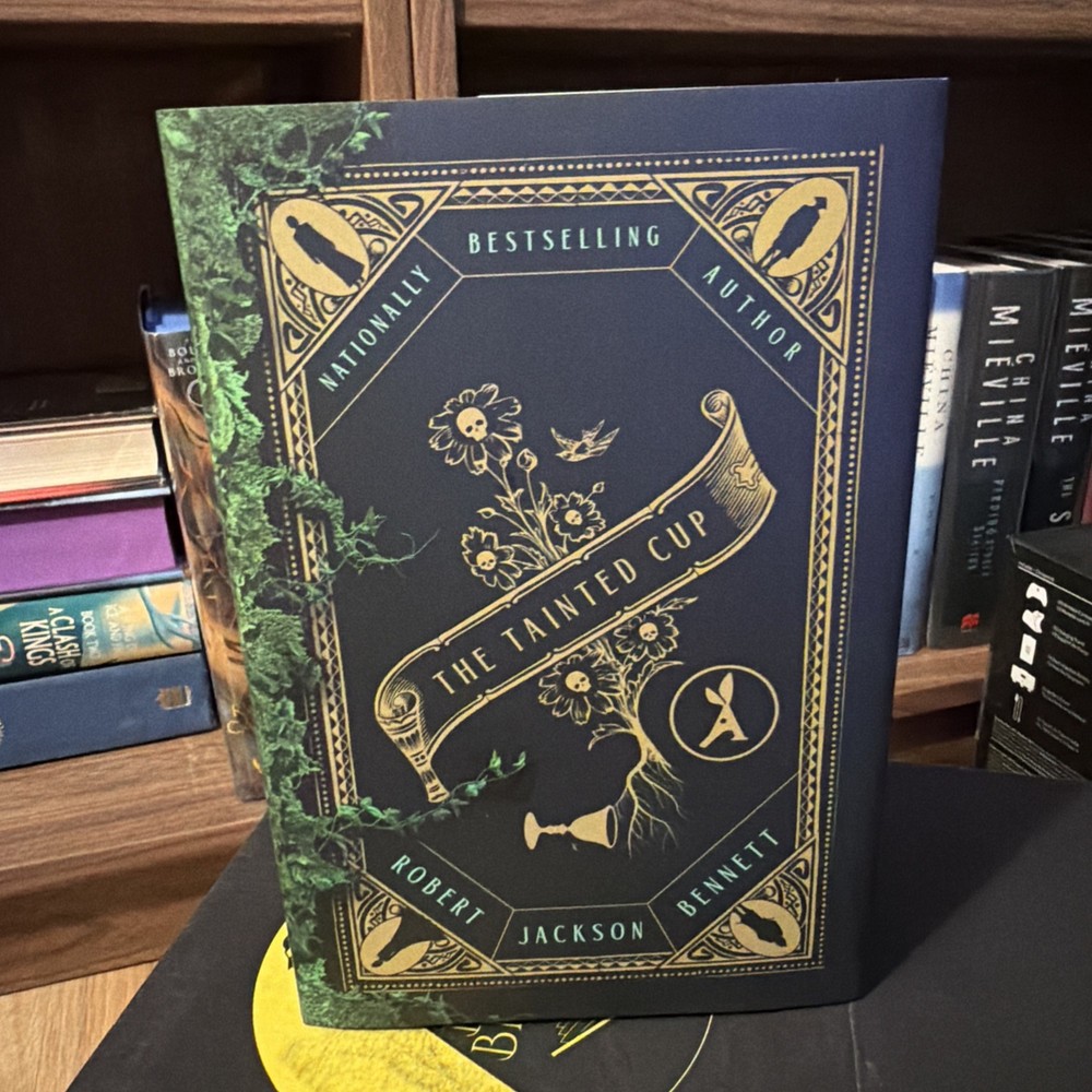 Robert Jackson Bennett The Tainted Cup Hardcover Aardvark 1st Edition HUGO Fine
