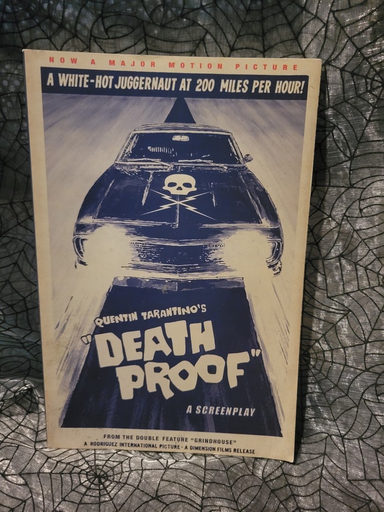 Death Proof A Screenplay Quentin Tarantino 2007 Paperback Book Script Grindhouse