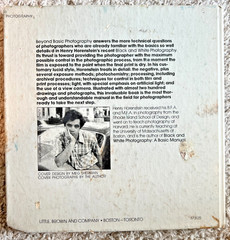A Technical Manual Beyond Basic Photography, Henry Horenstein 1977 Hardcover
