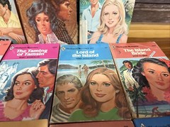 Lot of 14 Vintage Harlequin Romance Books 1970’s Red Page Edges Lot#44