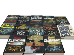 Lot Of 13 John Sanford Thrillers Hardcover Novels – Prey Series Novels