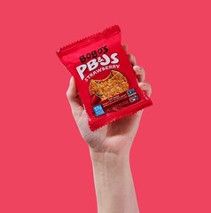 Bobo’S Pb&Js, Peanut Butter Oat Crust with Strawberry Filling, 5 Pack of 2.1Oz O