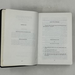 New American Standard Bible Reference Edition Lockman 1973 Morocco Leather