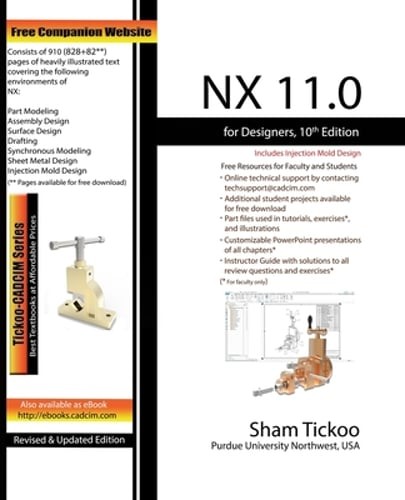 NX 11.0 for Designers by Cadcim Technologies: New