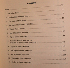 THE STORY OF AUGUSTA (Georgia) by Edward Cashin 1980 First Edition REDUCED