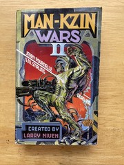 The Man-Kzin Wars 8 Book 2-7,9-10 Lot by Larry Niven Paperback Books