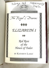 THE ROYAL DIARIES Historical Fiction Eleanor, Elizabeth, Anastasia Set of 3