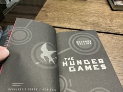 The Hunger Games – Suzanne Collins (1st edition) Scholastic, 2008