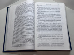 The New Jerusalem Bible Vintage Blue Hardcover Bible 1990 GUC FREE/SHIP!