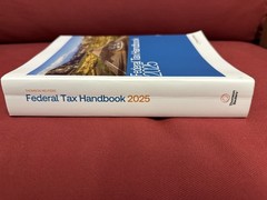 Federal Tax Handbook 2025 Thomson Reuters (Trade Paperback)