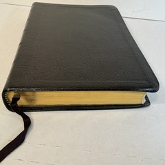 Amplified Bible Zondervan 1982 Bonded Leather Black Excellent UNREAD
