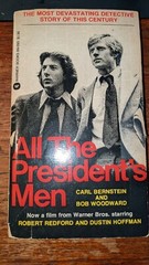 All The President’s Men Carl Bernstein & Bob Woodward Pbk 1976, 1st Ed 2nd Print