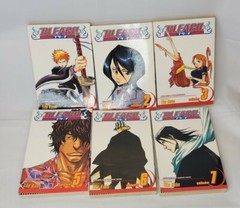 bleach manga lot vol 1,2,3,4,5,6,7 Paperback English Shonen Jump Graphic Novel