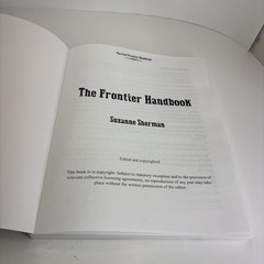 The Lost Frontier Handbook Suzanne Sherman Paperback Prepper Survival Skills