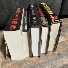 Lot of 5 Stephen King Horror Hardback Paperback Books Mix