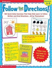 Follow the Directions! : 180 Quick Daily Exercises That Help Kids