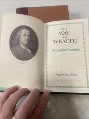 They Way to Wealth and Autobiography of Benjamin Franklin Lot Of 2 Books (A14)