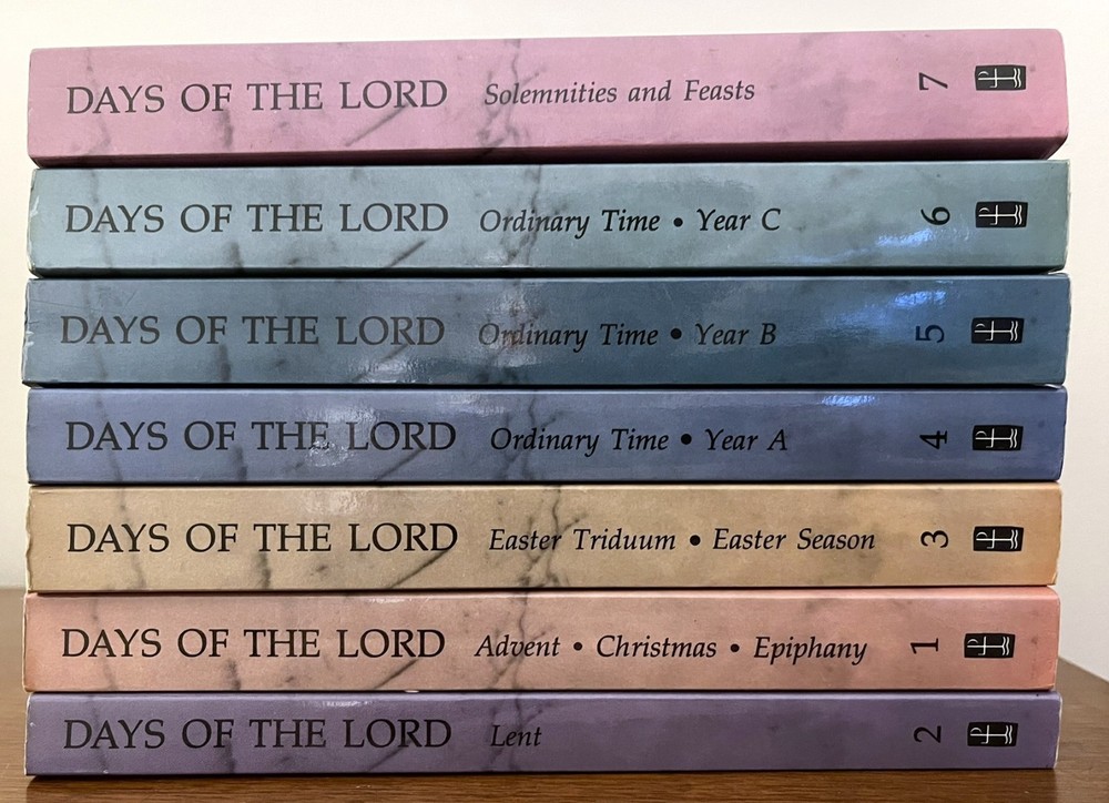 Complete Set DAYS OF THE LORD The Liturgical Year Christian Books Series vol.1-7